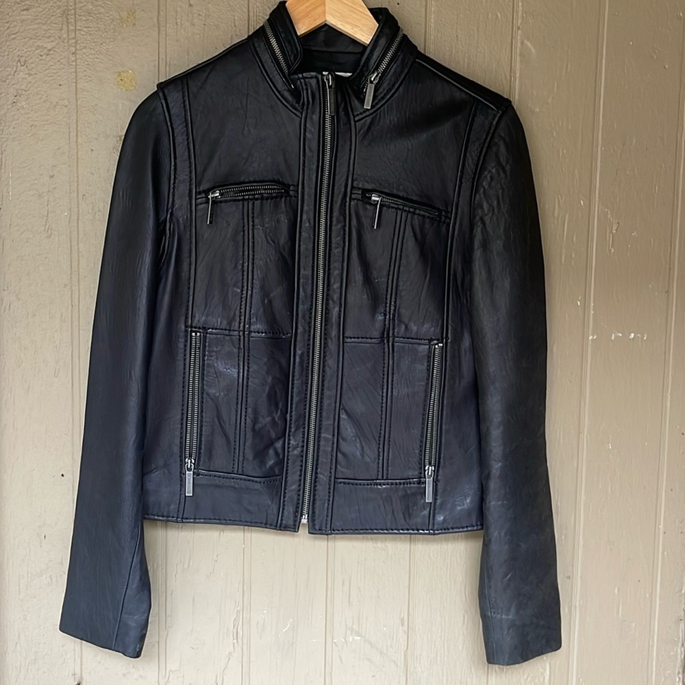 Michael Kors leather jacket